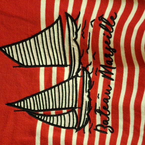 Talbots-Petite Stripe Long Sleeve Top- EUC - Picture 2 of 4